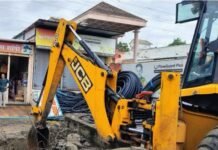 म्हसवड नगरीतील अतिक्रमण जमीनदोस्त