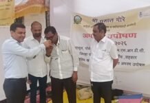 नांदल येथे अनधिकृत गौण खनिज उत्खननाला बसला दणका