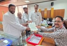 कराड तालुक्यातून छ उदयनराजेंचा जिल्हा बँकेसाठी उमेदवारी अर्ज